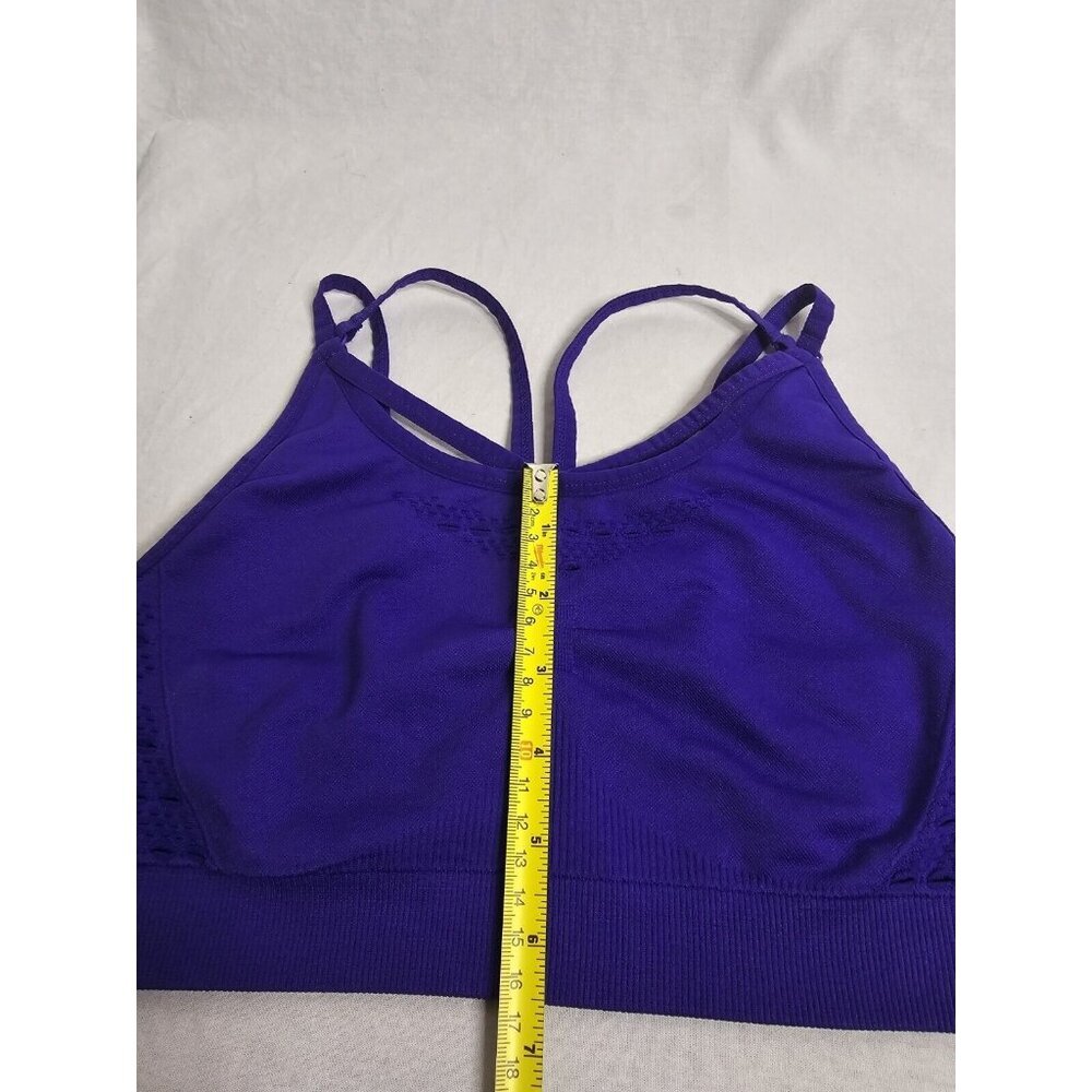 GYMSHARK Energy indigo seamless sports bra- SIZE SMALL - Read Description - Picture 11 of 13